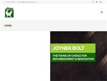 Tablet Screenshot of joynerbolt.co.uk